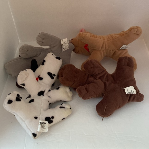 Vintage Tonka 1985 Pound Puppies (3) & Kitty Plush Stuffed Animal Toy 7.5” - Picture 8 of 8